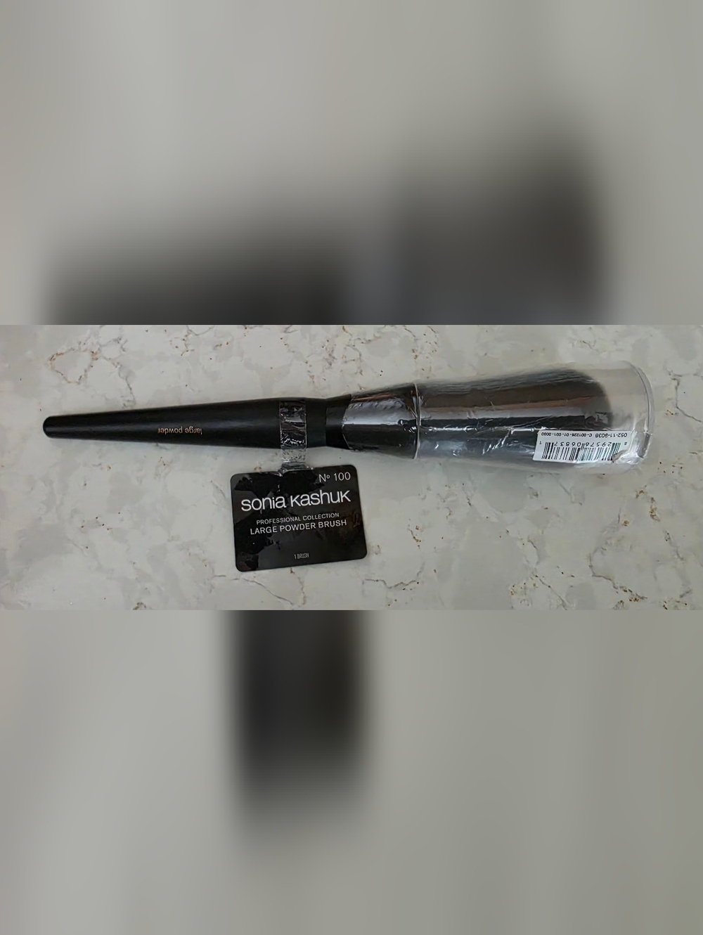 NEW Sonia Kashuk No.100 Large Powder Brush - Black